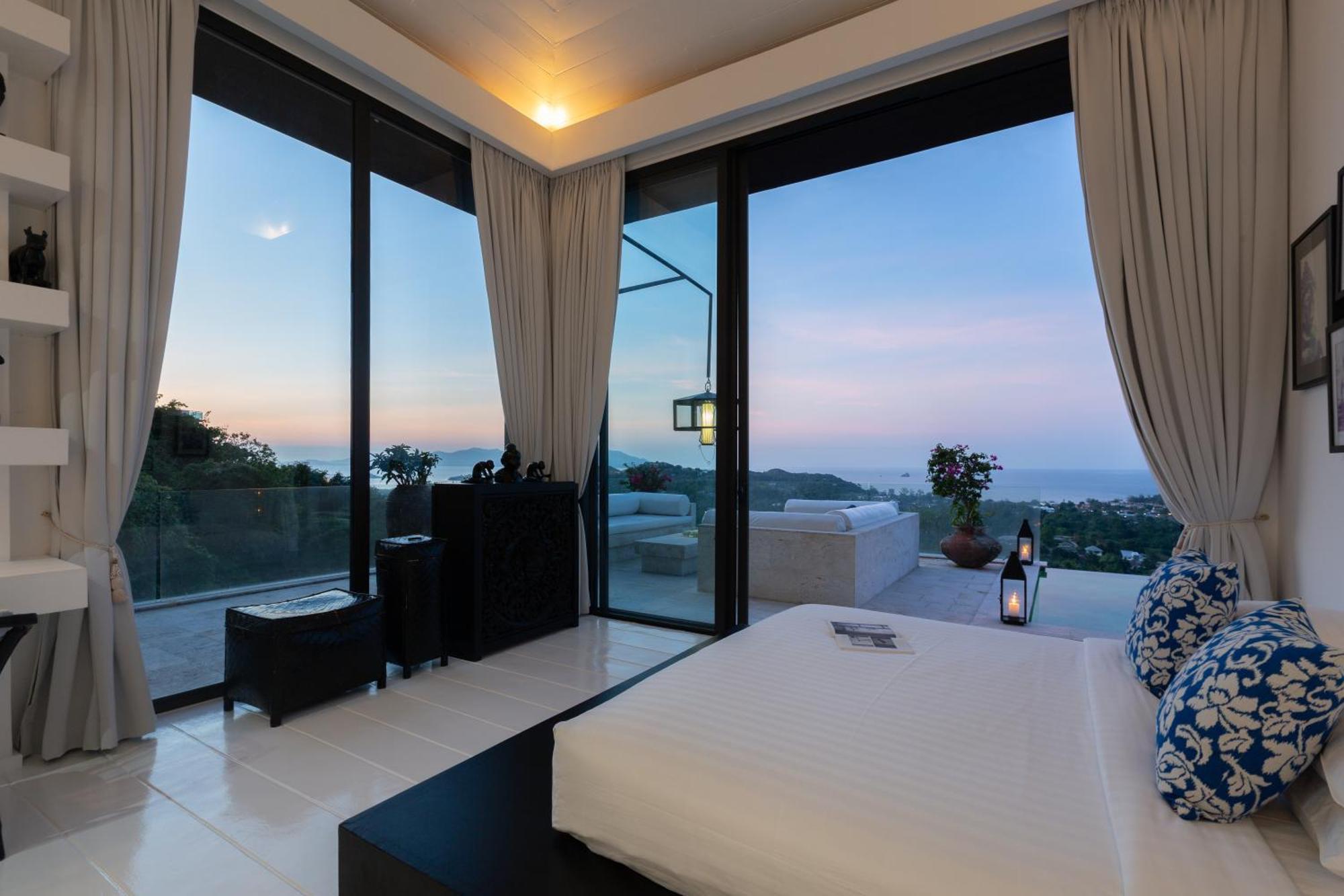 Villa Belle - Fully Serviced Private Sea View Villa With An Award Winning In-House Cook Choeng Mon Ngoại thất bức ảnh