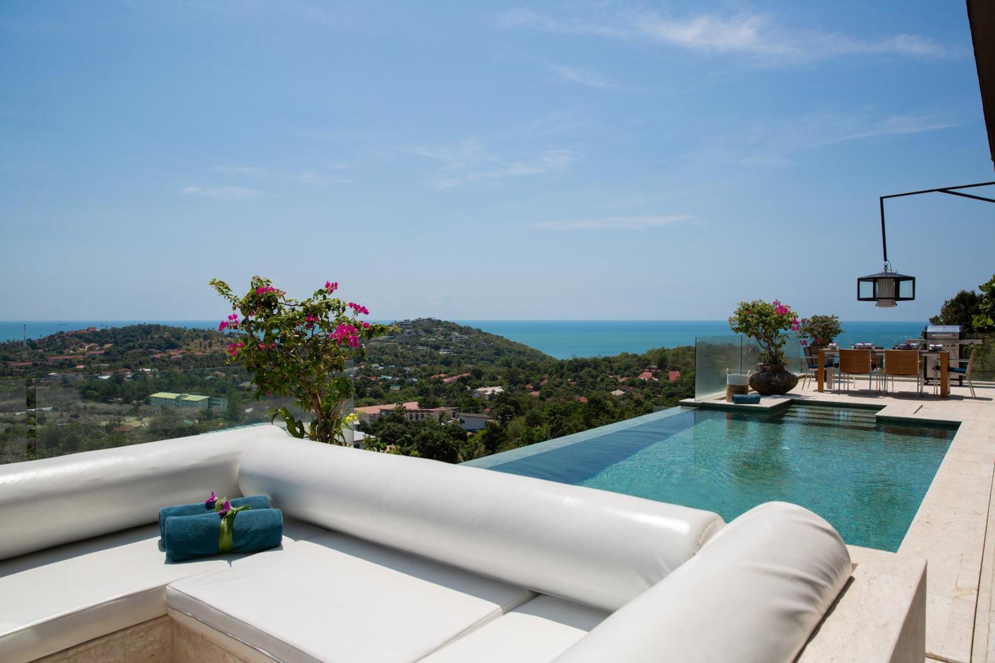 Villa Belle - Fully Serviced Private Sea View Villa With An Award Winning In-House Cook Choeng Mon Ngoại thất bức ảnh