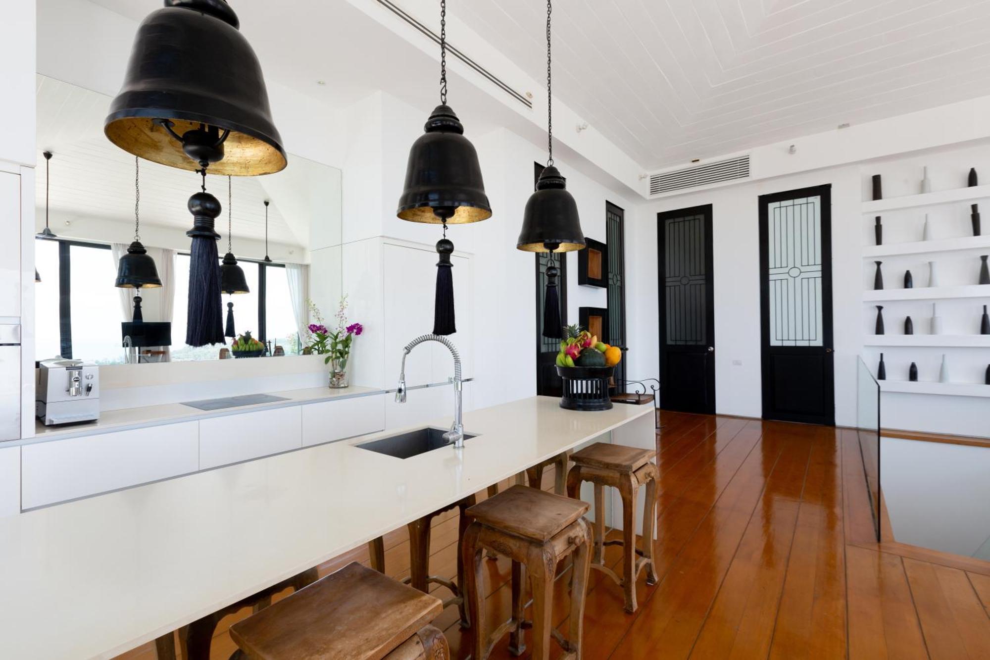 Villa Belle - Fully Serviced Private Sea View Villa With An Award Winning In-House Cook Choeng Mon Ngoại thất bức ảnh