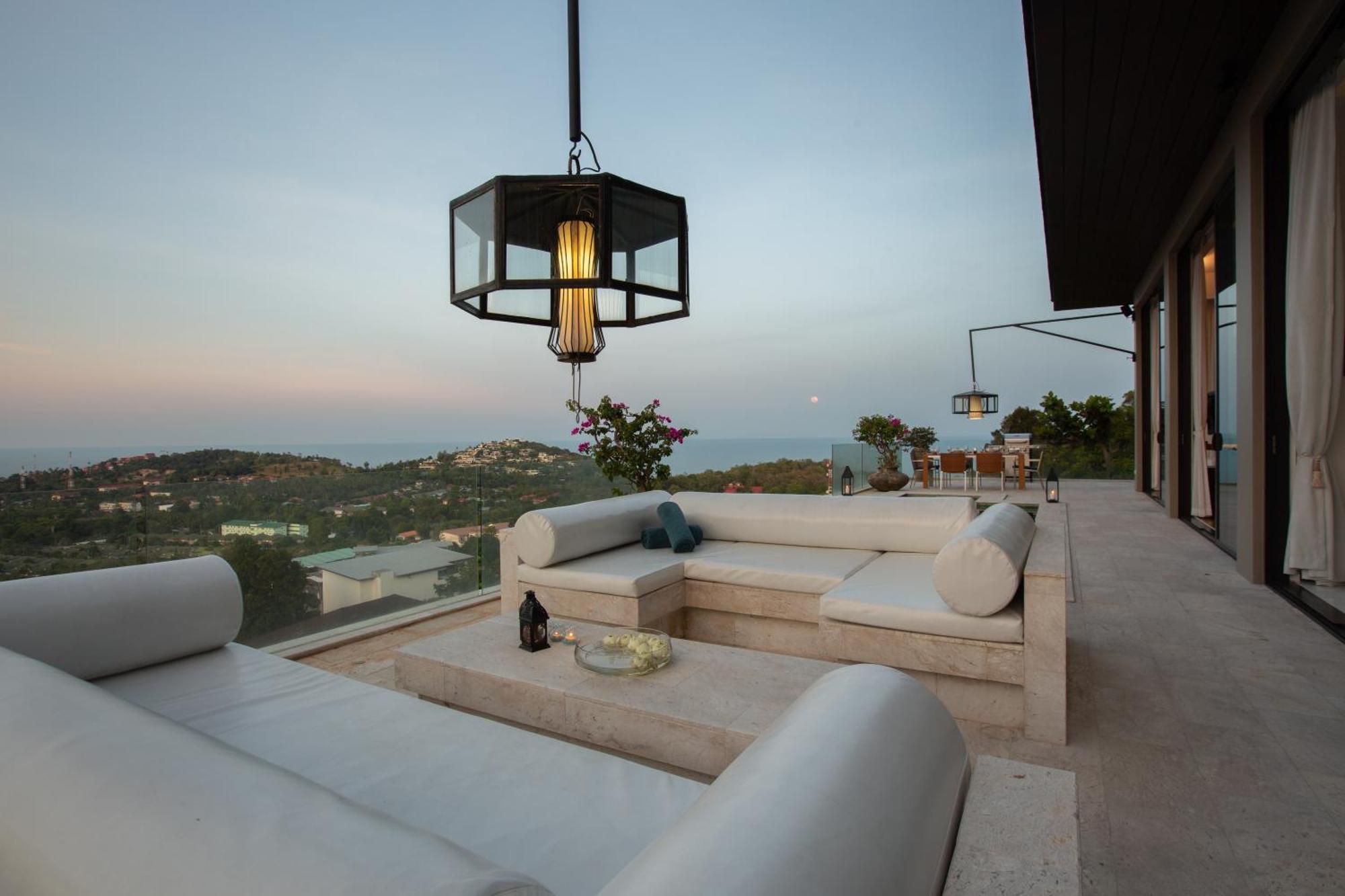 Villa Belle - Fully Serviced Private Sea View Villa With An Award Winning In-House Cook Choeng Mon Ngoại thất bức ảnh