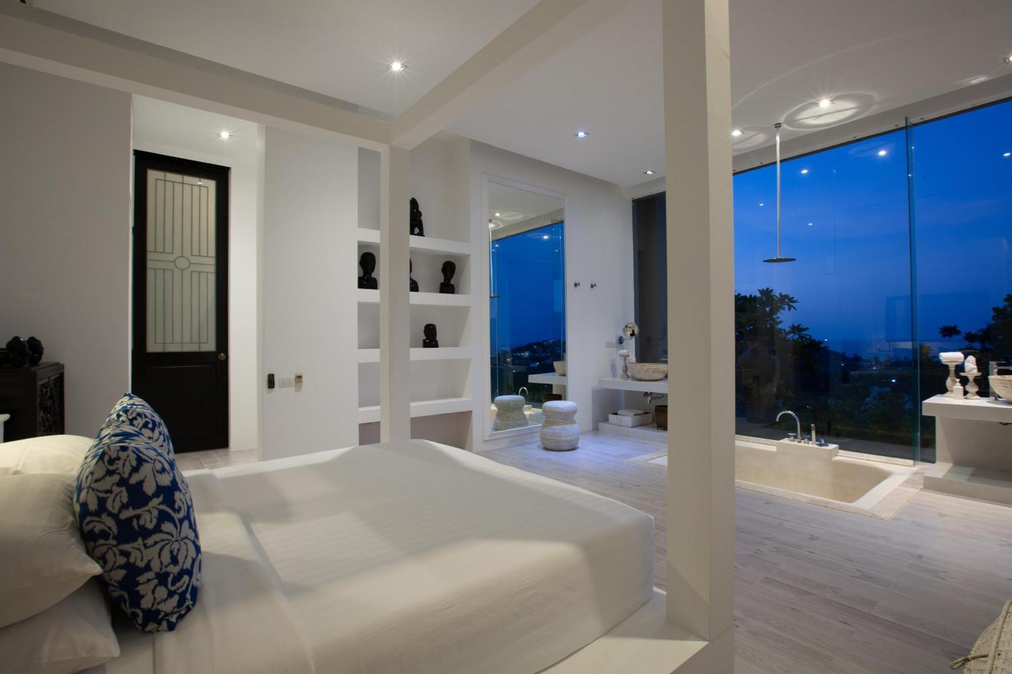 Villa Belle - Fully Serviced Private Sea View Villa With An Award Winning In-House Cook Choeng Mon Ngoại thất bức ảnh
