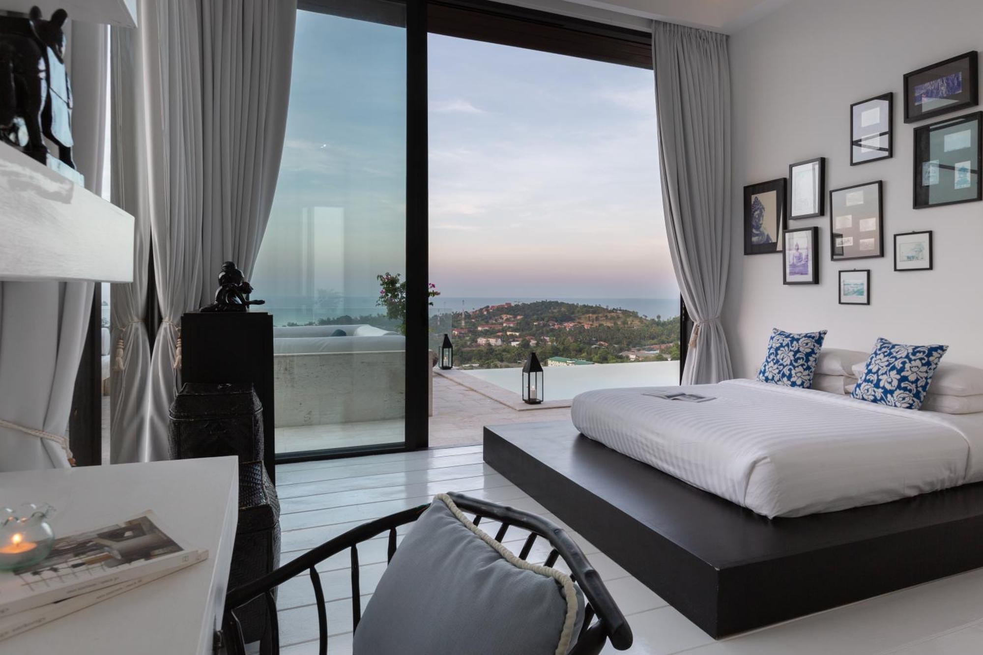 Villa Belle - Fully Serviced Private Sea View Villa With An Award Winning In-House Cook Choeng Mon Ngoại thất bức ảnh