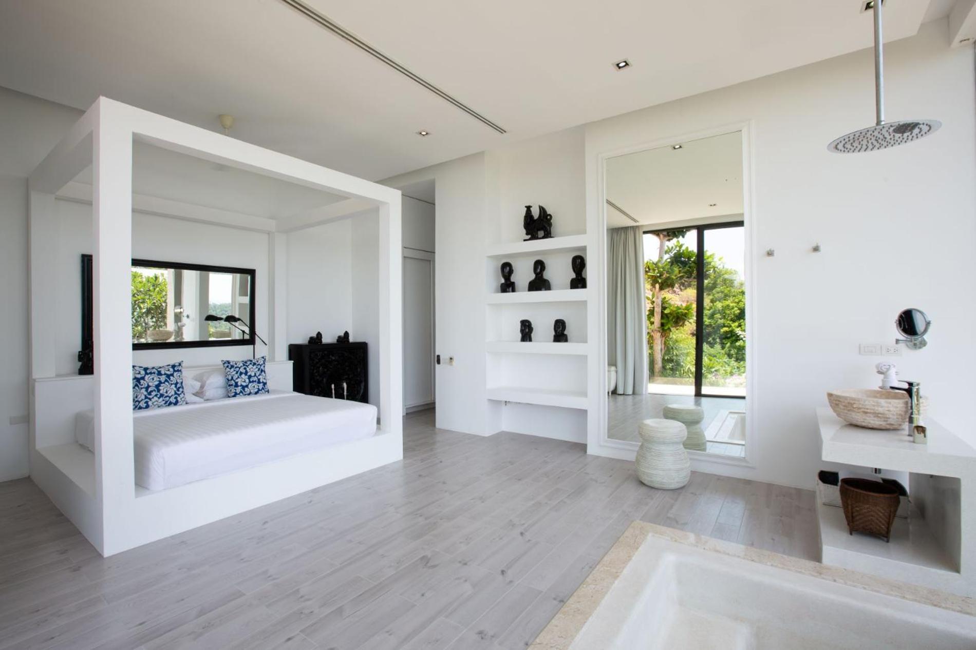 Villa Belle - Fully Serviced Private Sea View Villa With An Award Winning In-House Cook Choeng Mon Ngoại thất bức ảnh